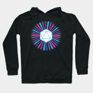 Vaporwave D20 Hoodie